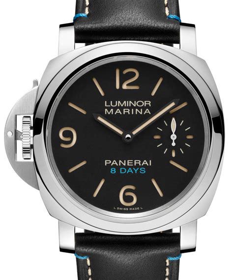 panerai left handed 8 days